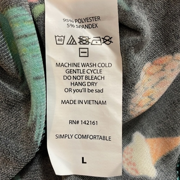 LulaRoe NWT Women’s Large Stretch Festive Maxi Skirt - Picture 6 of 6